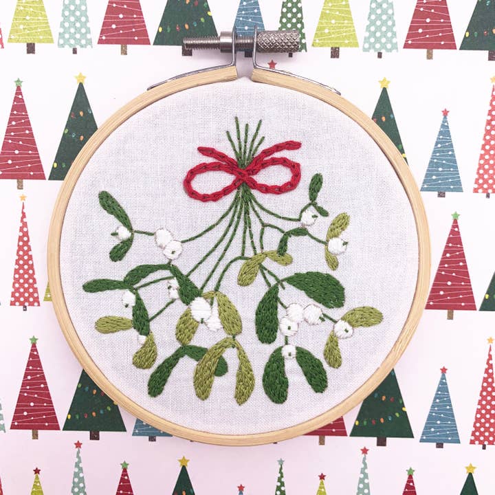 Kit de Minibordado de visco por atacado de Cinnamon Stitching