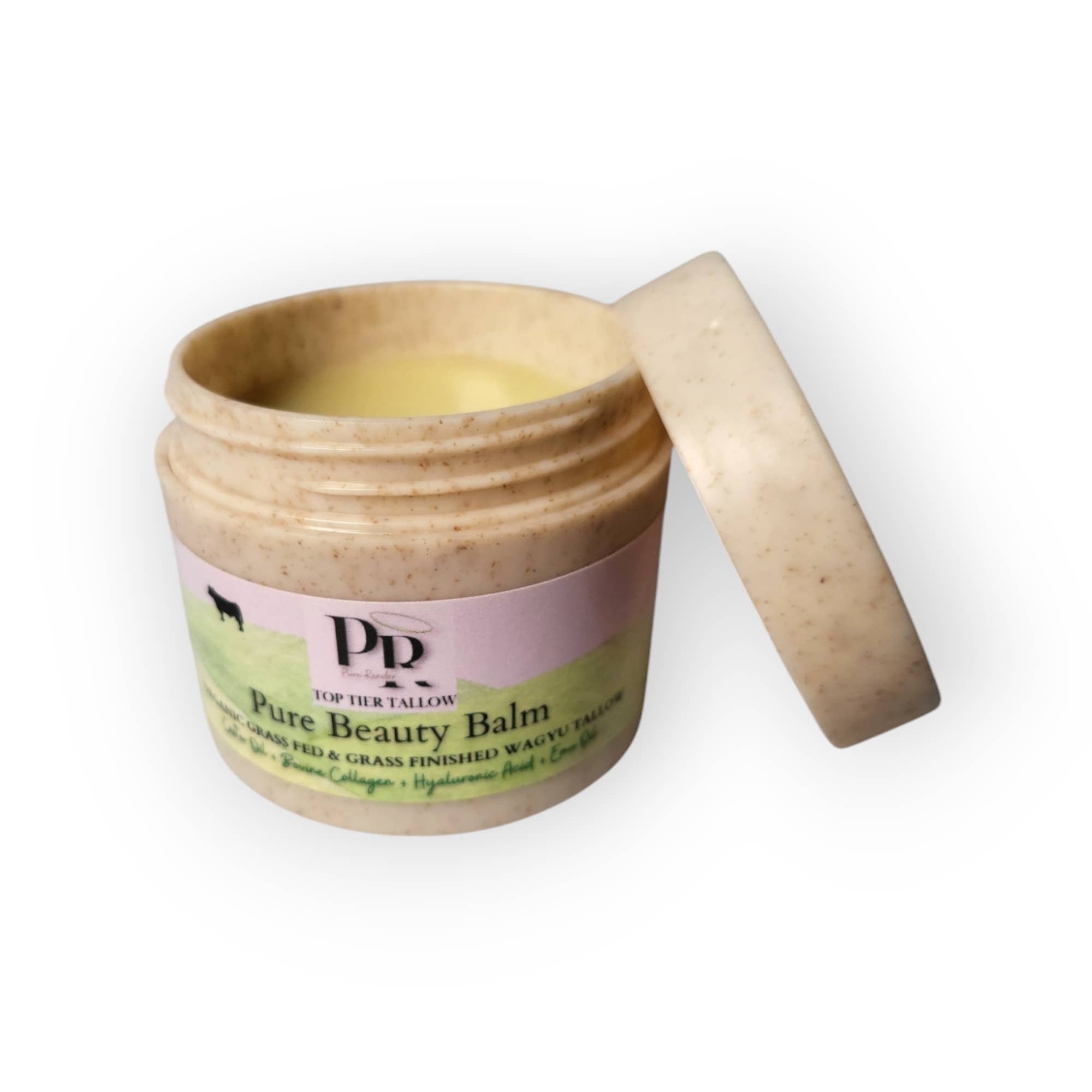 Pure Render Tallow - Wholesale Facial Moisturizer - Tallow Beauty Balm, Organic Wagyu Tallow1