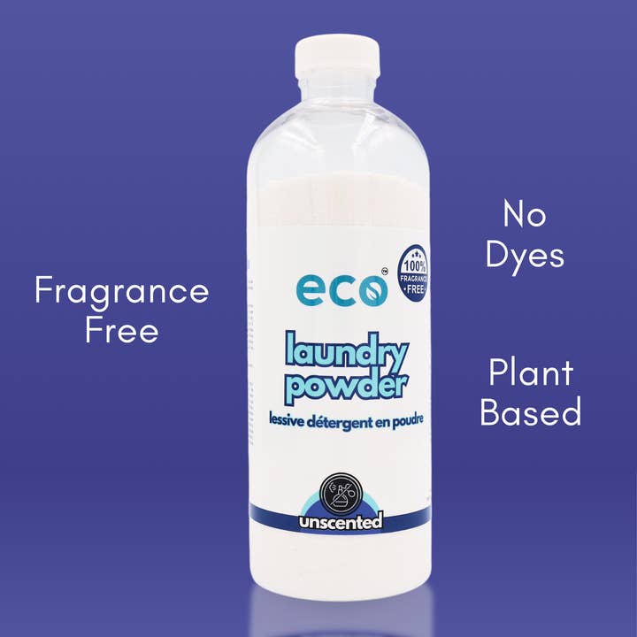Laundry Powder Detergent - Unscented (500g) for wholesale by Eco Company