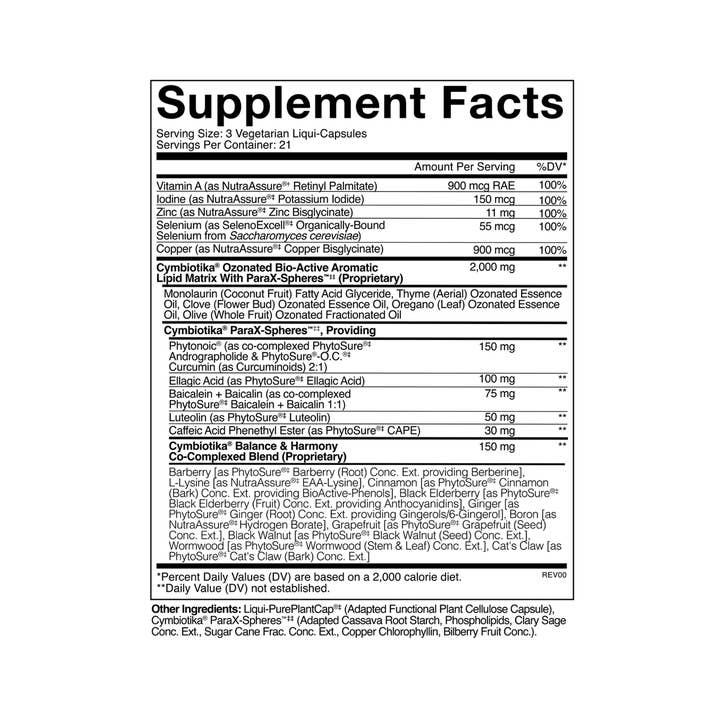 Cymbiotika - Wholesale Oral Supplement/Vitamin - ParaX