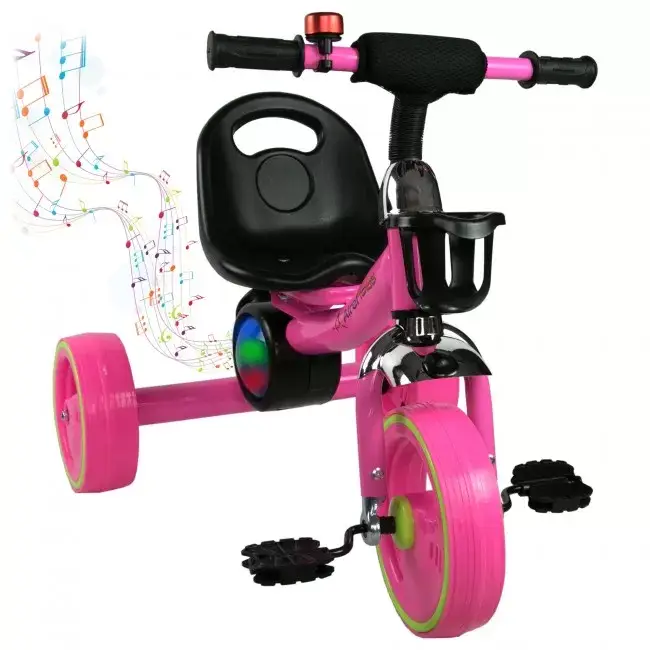 Airel - Wholesale Bike/Scooter - Kids - Tricycle with pedals from 2 to 6 years old with music5