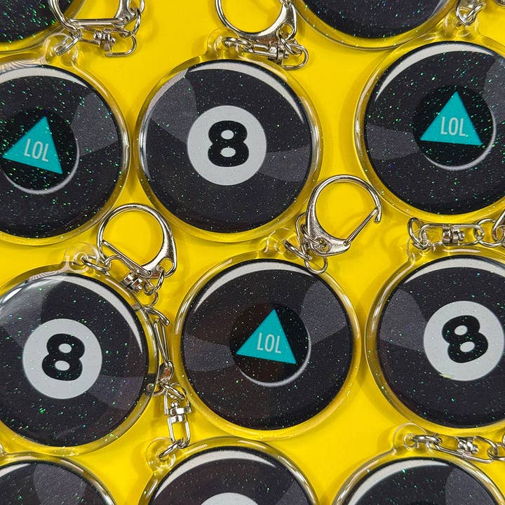 Smarty Pants Paper - Wholesale Keychain - Women's - 8 Ball Keychain2