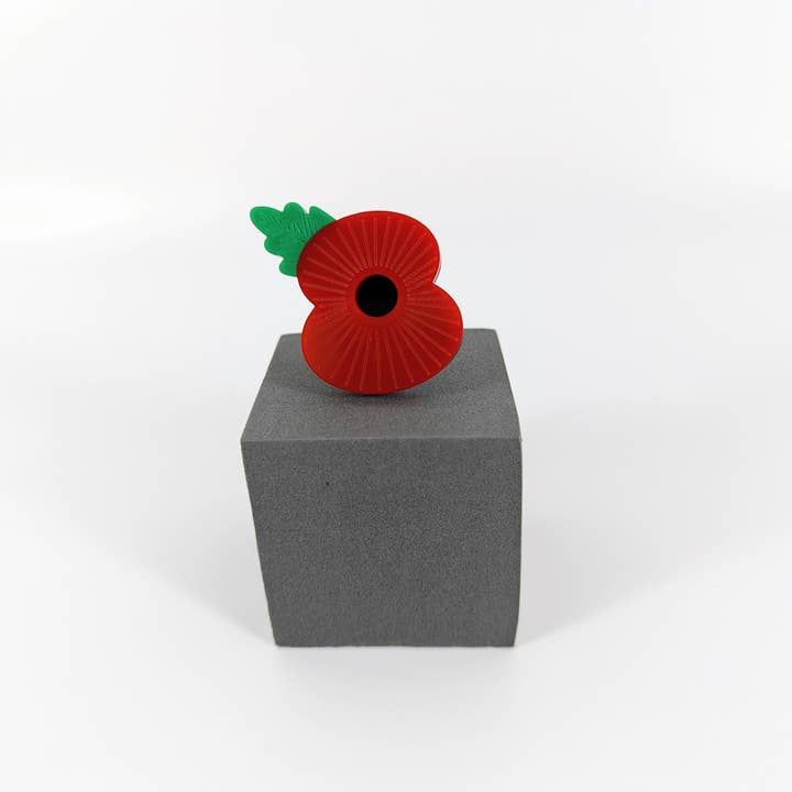Chikai Shop - Wholesale Brooch - Poppy pin brooch badge / Remembrance day badge2