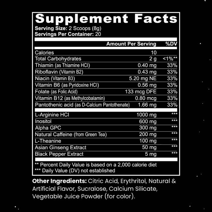 Mass Cast, LLC - Wholesale Oral Supplement/Vitamin - Focus Complex by Project M20