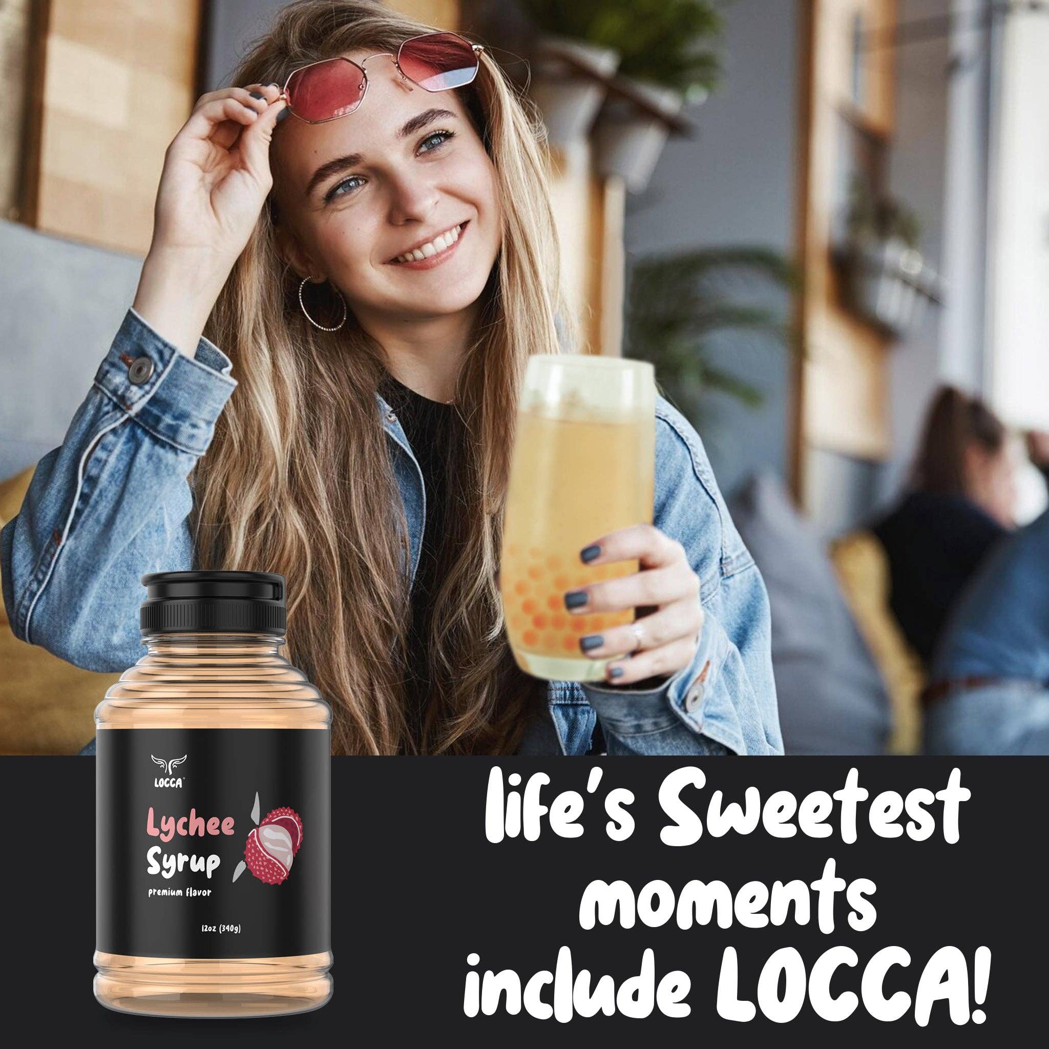 Locca - Wholesale Cocktail Mix/Syrup - Locca Premium Boba and Coffee Syrup | Bubble Tea Syrup Syrup 12oz | Premium Coffee Syrup9