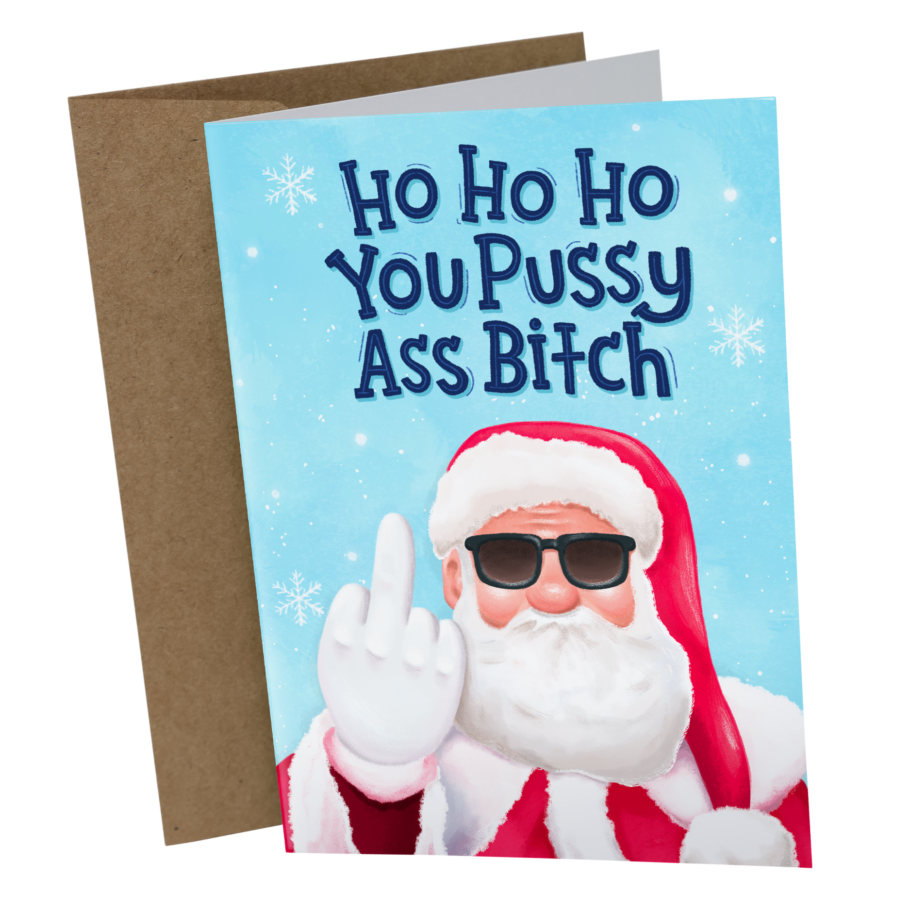 Sleazy Greetings – wholesale Julkort – Din fega jävel3