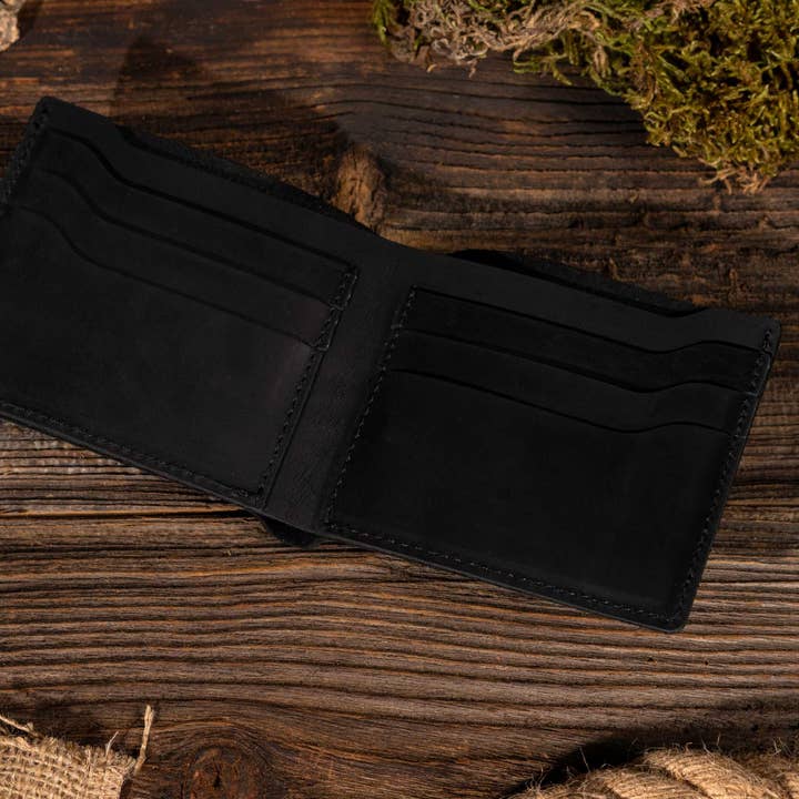 American Leather Goods - Wholesale Wallet - Men's - Leather Wallet, Bifold Wallet, Handmade Wallet for Men