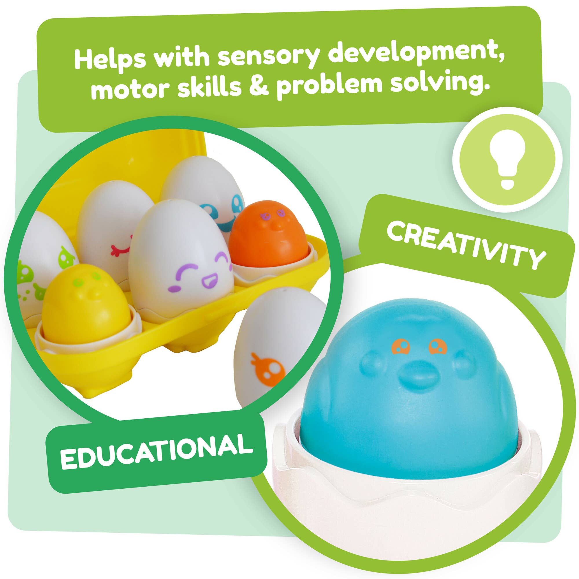 TOMY - Wholesale Classic Toy - Kids - TOMY Toomies New Hide and Squeak Eggs Toddler Toys2