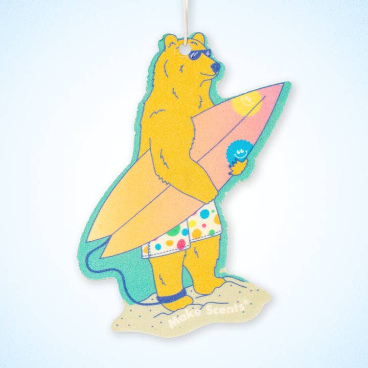 Surf Bear for wholesale by Make Scents