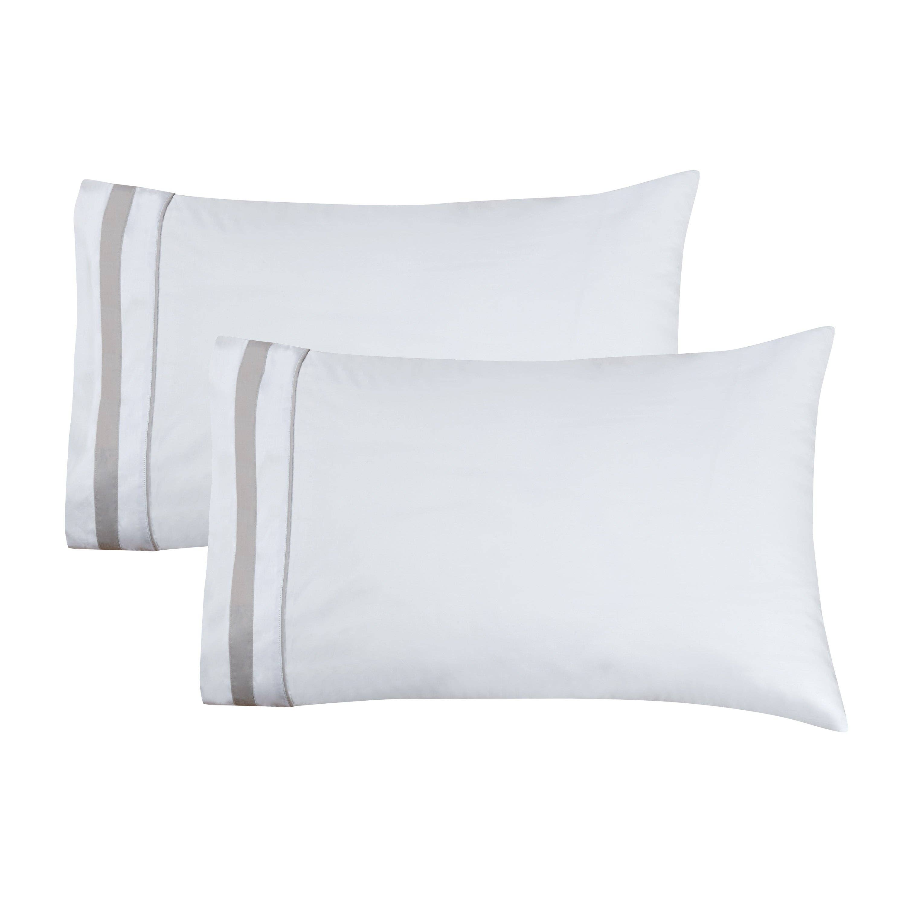 Mélange Home - Wholesale Sheet Set - Classic Double Border Percale Cotton Sheet Set15