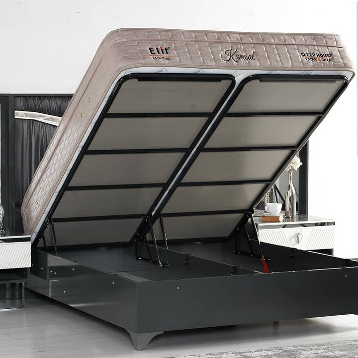 Furnia group corporation - Wholesale Bed - Tokyo Storage Bed With Headboard2