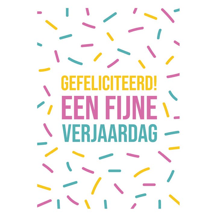 pup store "no giftshop for pussies" – wholesale Gratulationskort – Gefeliciteerd