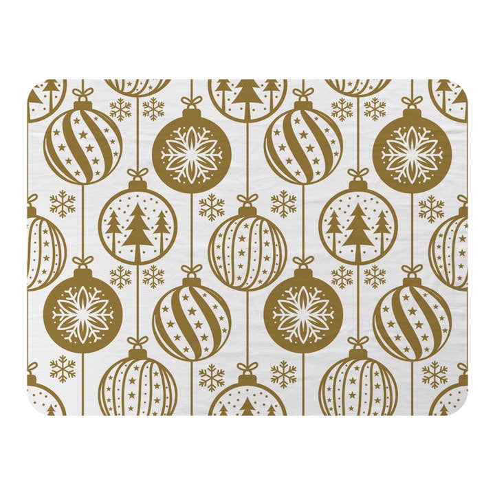 Christmas baubles (blanket) for wholesale by Benjamin Tate Design