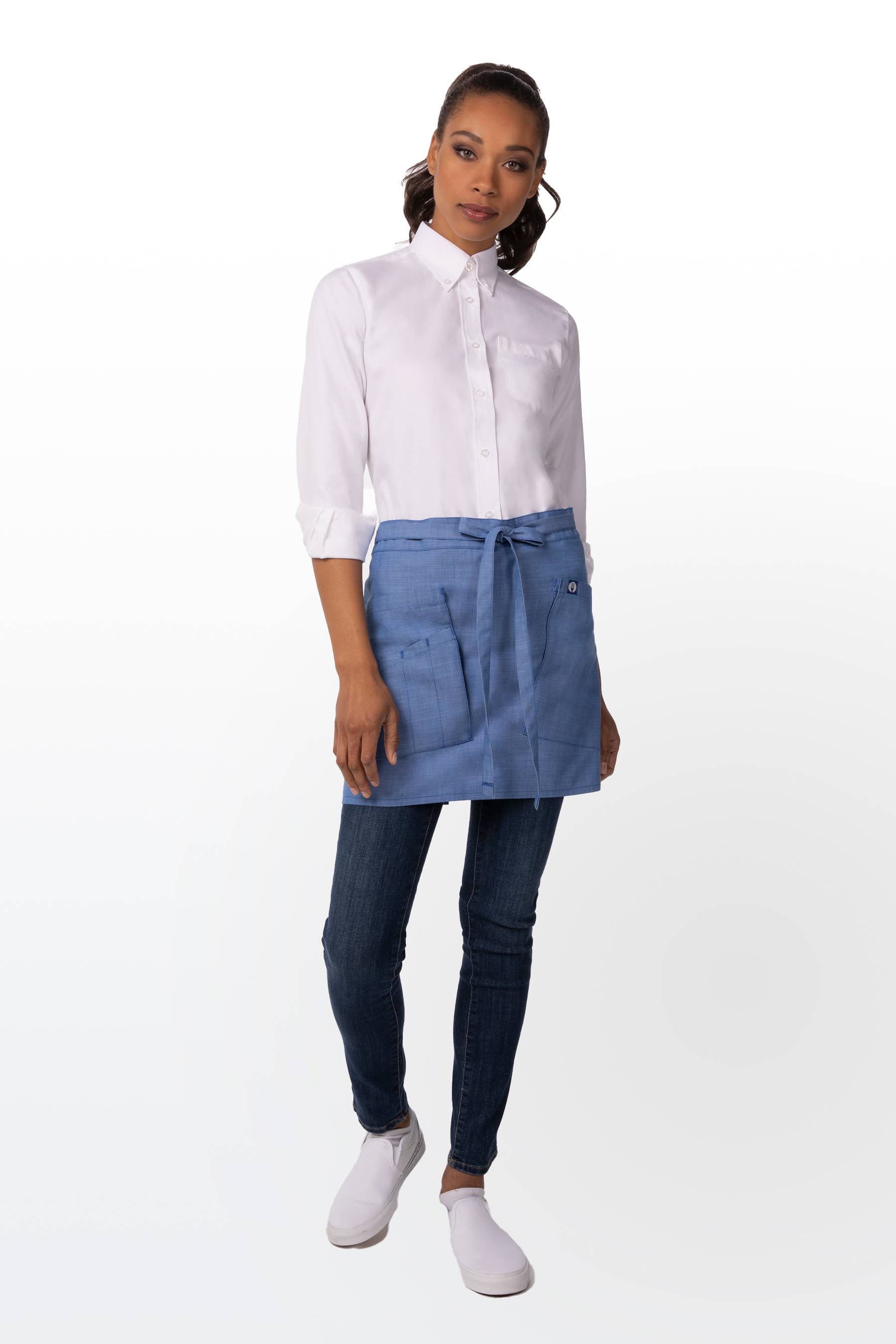 Chef Works - Wholesale Apron - Medford Half Bistro Apron2