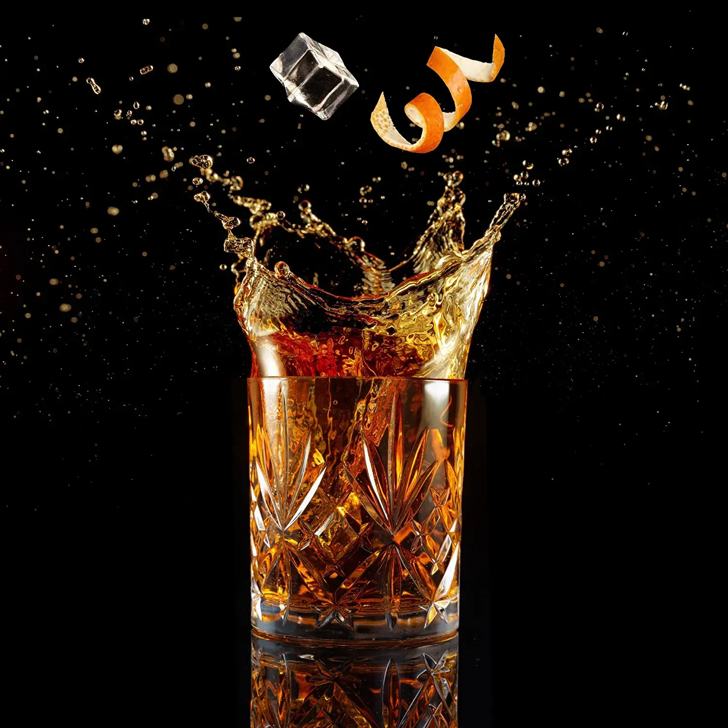 Bezrat - Wholesale Cocktail/Liquor Glass - Set of 6 - Mix and Match Whiskey Glasses - 10 oz6