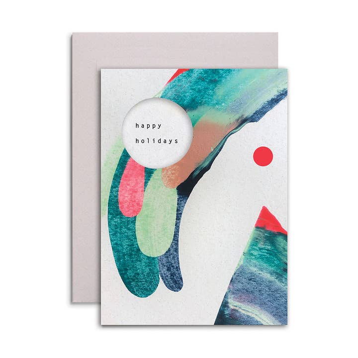 Moglea - Wholesale Season's Greetings Card - Holiday Swirl0