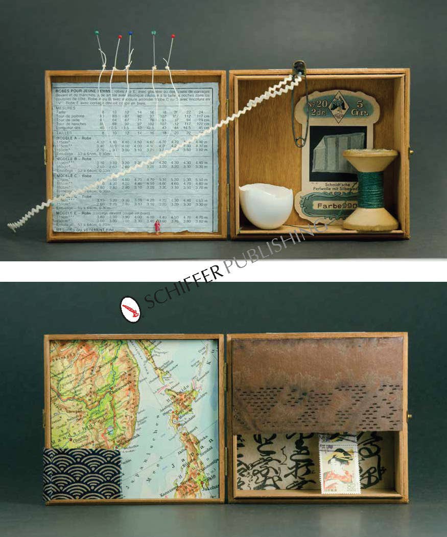 Schiffer Publishing - Wholesale Crafts, Hobbies & DIY Book - Art in a Box: 30 Creative Projects in Mixed-Media Assemblage7