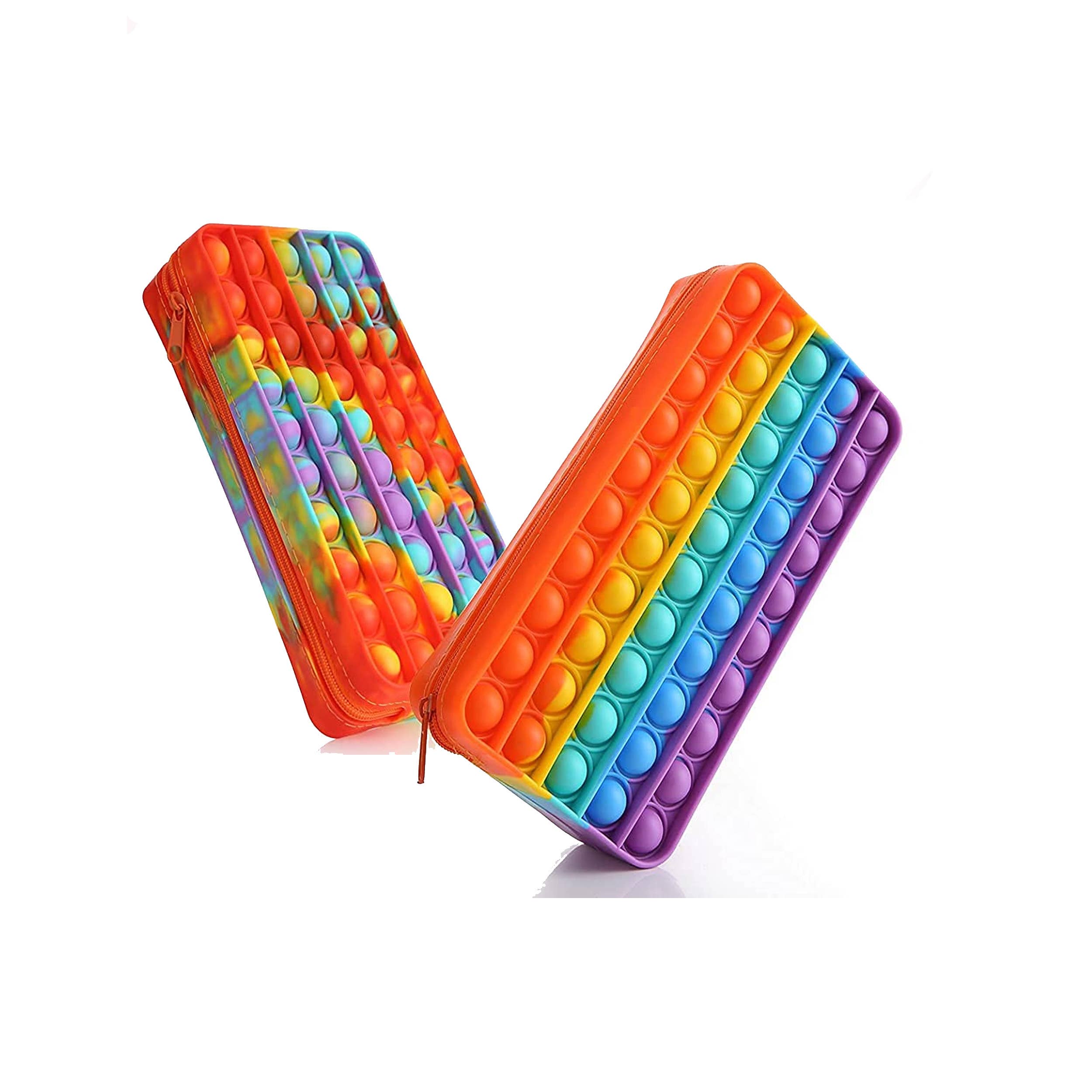 JSBlueRidge Toys – wholesale Fidget Toy - Barn – Regnbågspenna Pop It Fidget-väska Barnleksak7