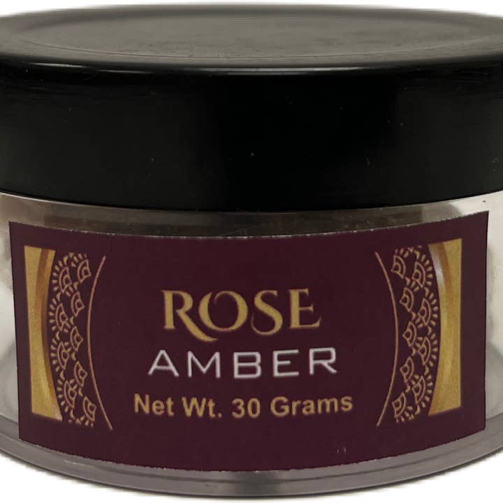 Rose Amber Resin - 30 grams Jar for wholesale by Ritual Scent