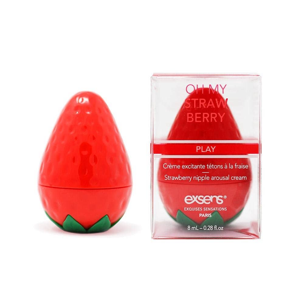 EXSENS - Vente Baume/beurre pour le corps - Crème éveillante pour les mamelons Oh My Strawberry0