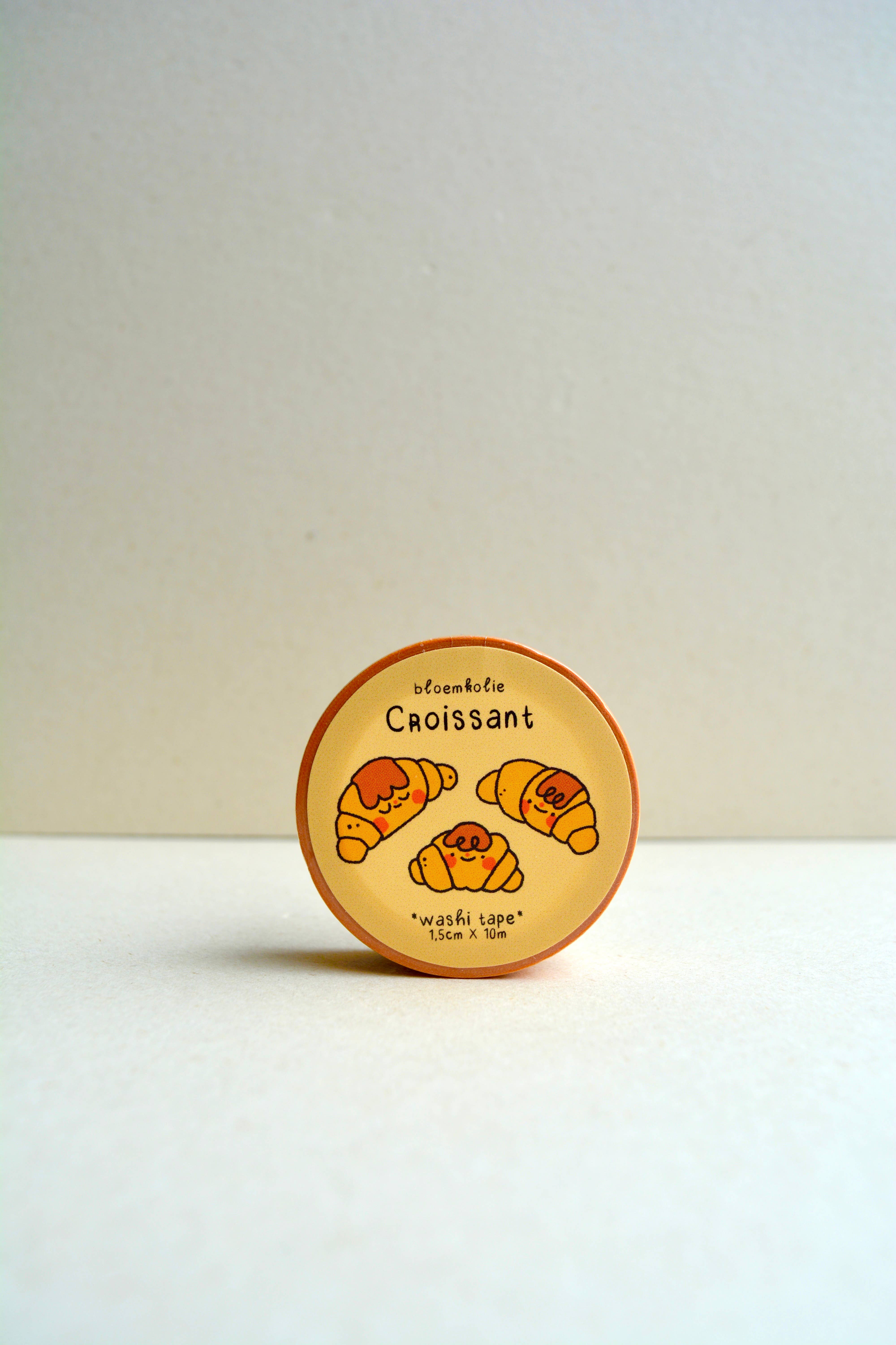Bloemkolie - Wholesale Washi-tape - Croissant washi tape | Schattig en eigenzinnig kawaii knutselmateriaal2