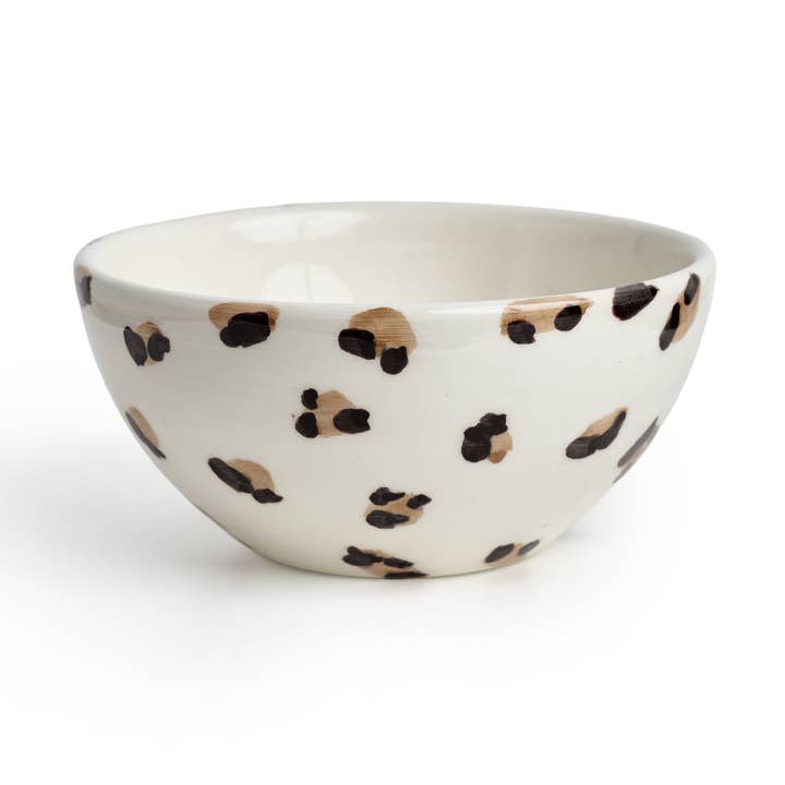 Ceramic bowl (CHEETAH) for wholesale by Really Nice Things