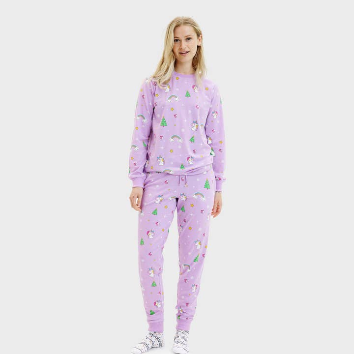 Happy Seasons - Wholesale Sleepwear Set - Women's - The unicorn pajamas - Women.