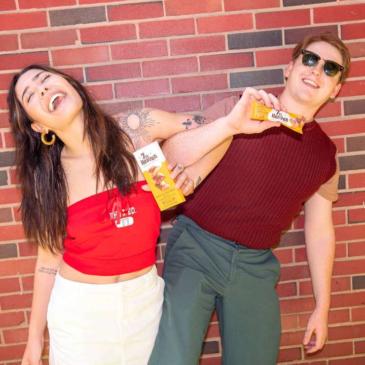 7th Heaven Chocolate - Wholesale Chocolate Bar - Vegan Oat Milk Chocolate Bar: Peanut Butter Cream, Non-Dairy3