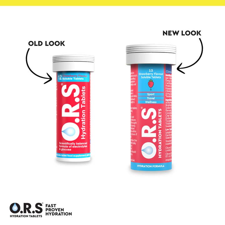 O.R.S - Wholesale Powdered health drink - Strawberry 124