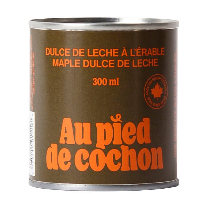 "Au pied de cochon" Dulce de leche with maple for wholesale by Favuzzi (Canada)