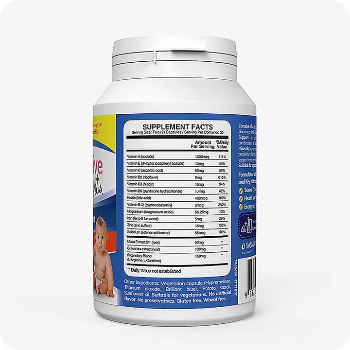 Conceive Plus US - Wholesale Oral Supplement/Vitamin - Conceive Plus Fertility Supplement For Men 60 Caps