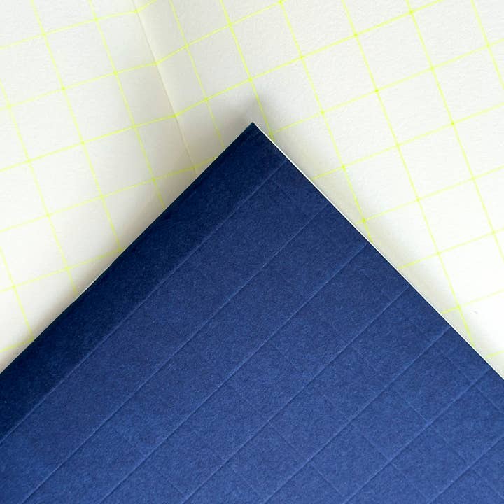 HERR & FRAU RIO – wholesale Anteckningsbok – Grid Deep Denim Anteckningsbok1