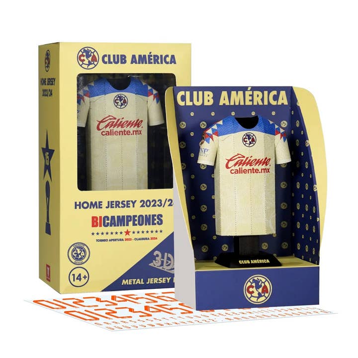 Alloy Collectors - Venta al por mayor Figura decorativa - CLUB AMÉRICA - CAMISETA LOCAL 2023-24 - CAJA DE EXHIBICIÓN0