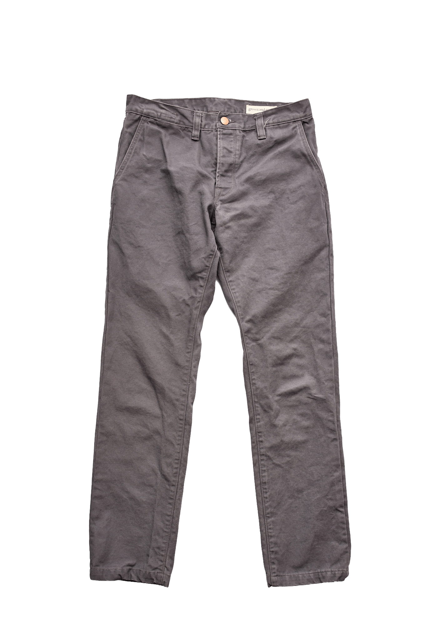 Grown and Sewn - Wholesale Pants - Men's - Foundation Mid Weight Canvas Pant - Grey2
