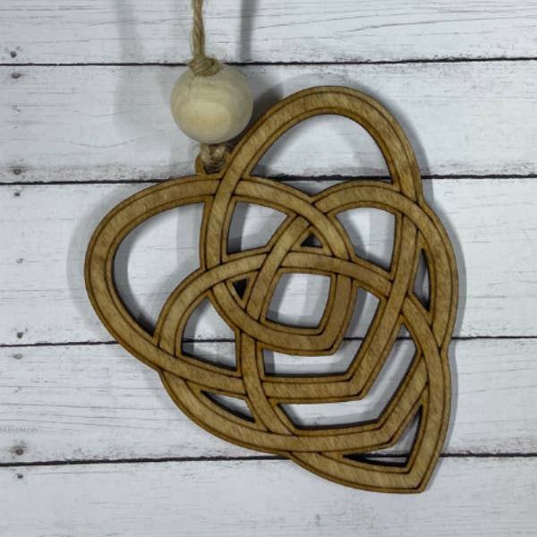Laço Infinito - Nó Celta - Ornamento de Mãe/Filho por atacado de Plums & Roses