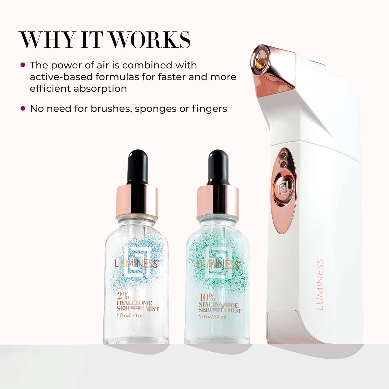 LUMINESS - Wholesale Electronic Skincare Device - Breeze2 Airbrush Skincare System Kit10