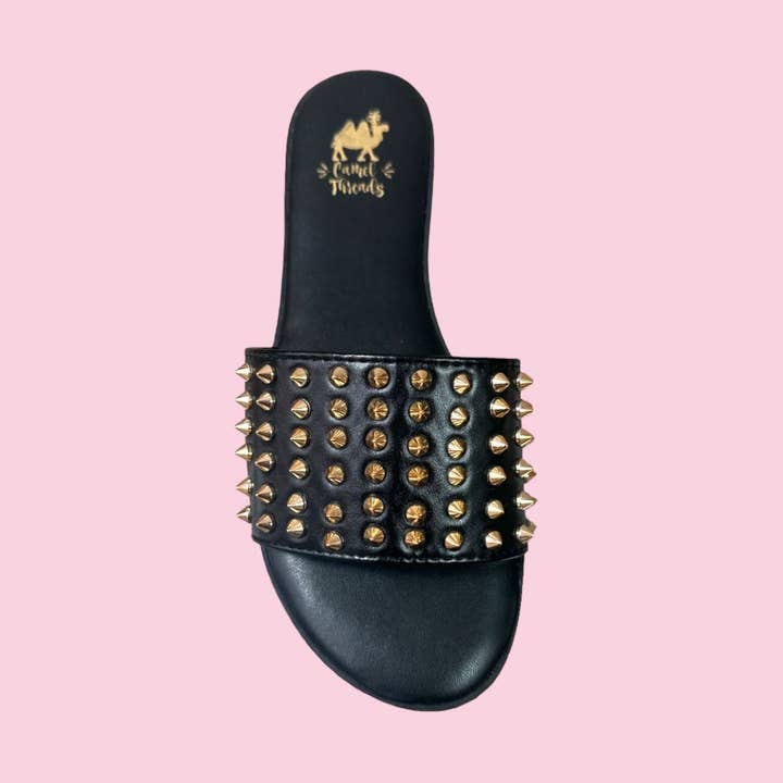 Chaussures Noires Flirtini pour la vente par Camel Threads