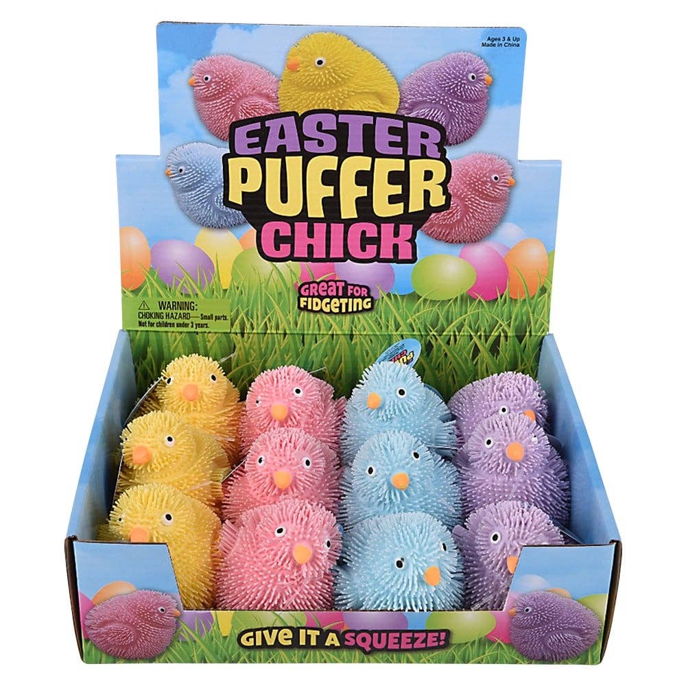 La Luna Bella - Toys - Vendita all'ingrosso Giocattolo classico - Bambini - Pulcino di Pasqua Puffer 3" - LLB Toys5
