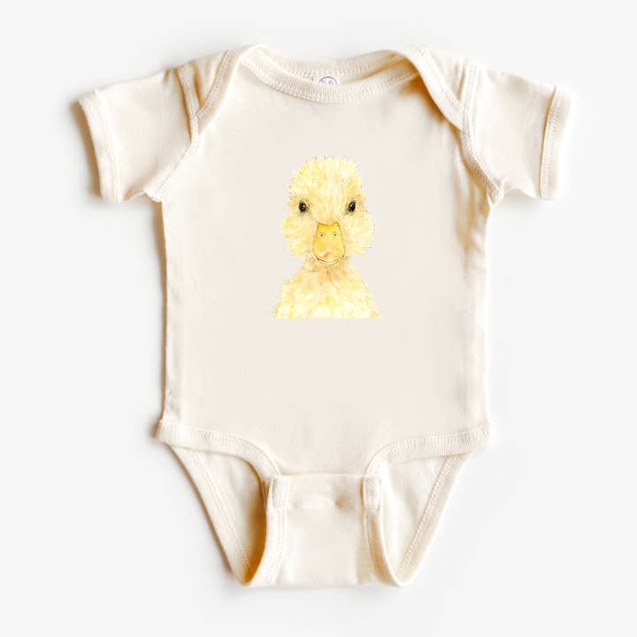 Duck Onesie® – Personalized Duck Baby Onesie® for wholesale by WLDFLWR Studio