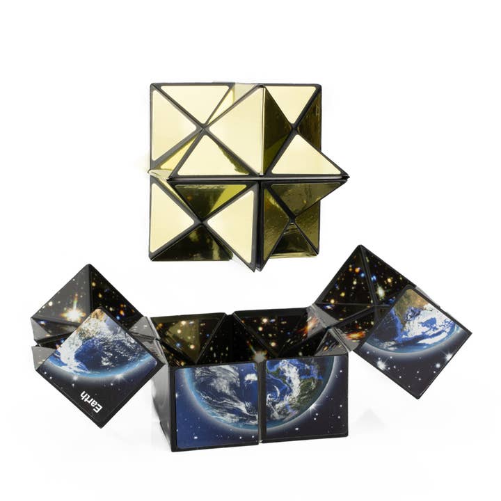 California Creations - Vente Puzzle – enfant - StarCube Cosmos - Puzzle géométrique transformable sur le thème de l'espace18