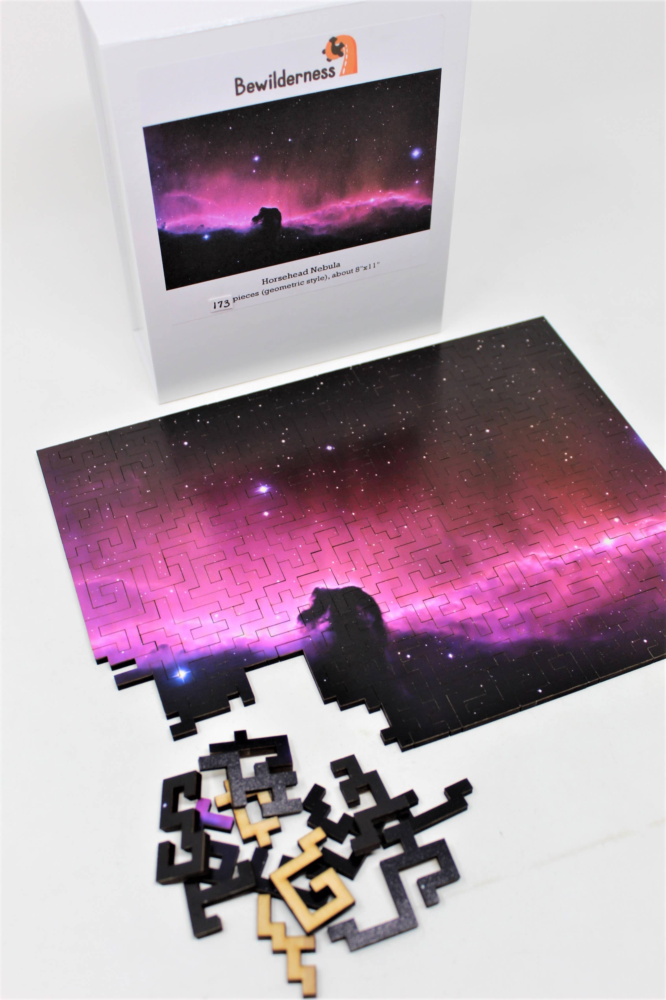 Bewilderness – Puzzle - Adulto por atacado – Quebra-cabeça de nebulosa cabeça de cavalo - 173 peças1