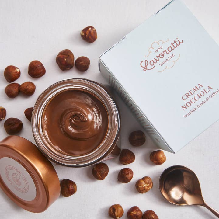 Cioccolato Lavoratti 1938 - Venta al por mayor Cremas de frutos secos - Crema de avellanas 200 g1