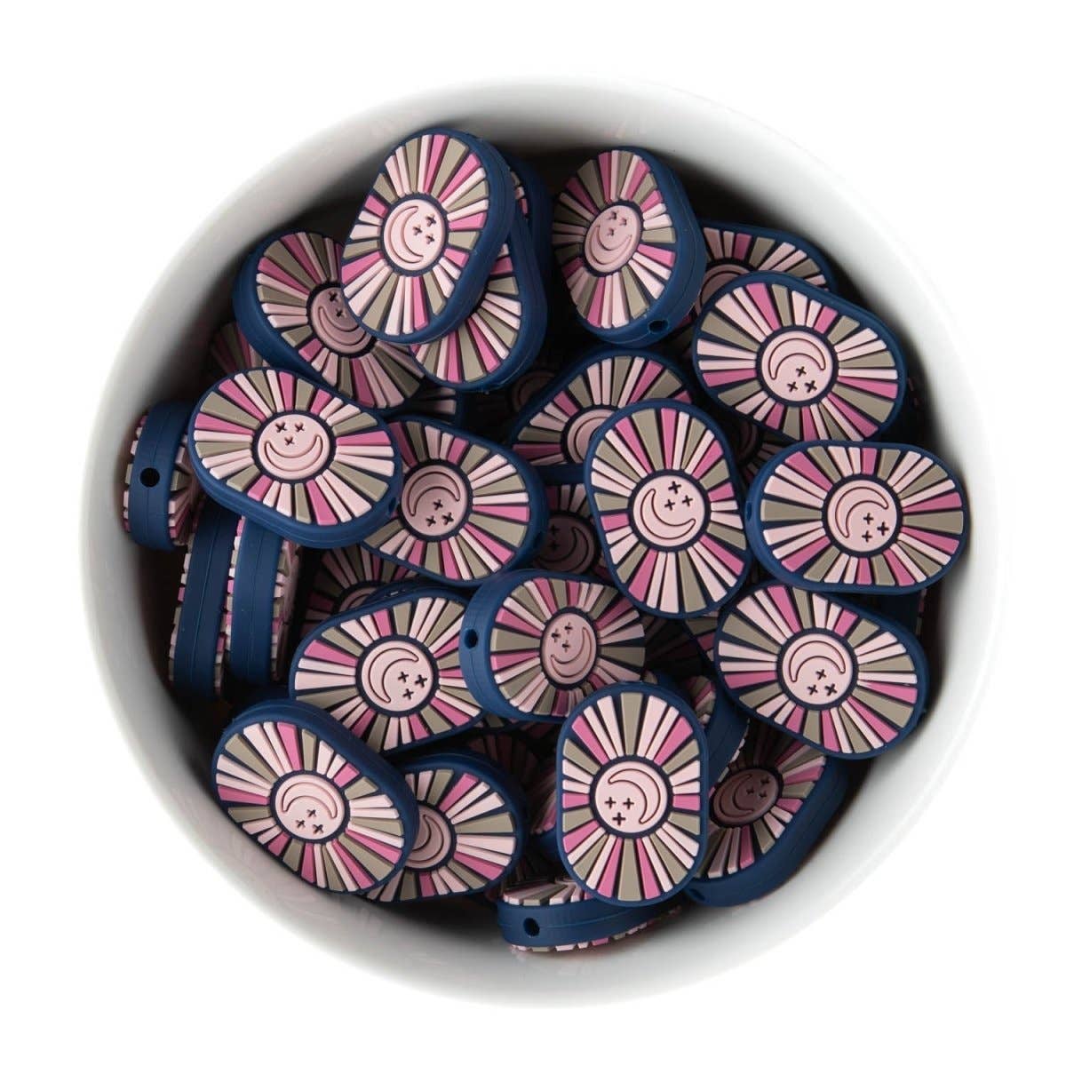 Cara & Co Silicone Craft Supply - Wholesale Craft Supplies - Boho Ray Silicone Focal Beads1