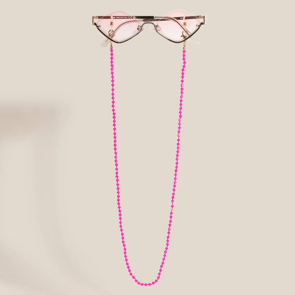 NE Beaded Eye Glass Holder Chain for wholesale on Faire0