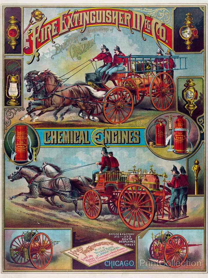 Fire Extinguisher Mfg Co. for wholesale by Print Collection