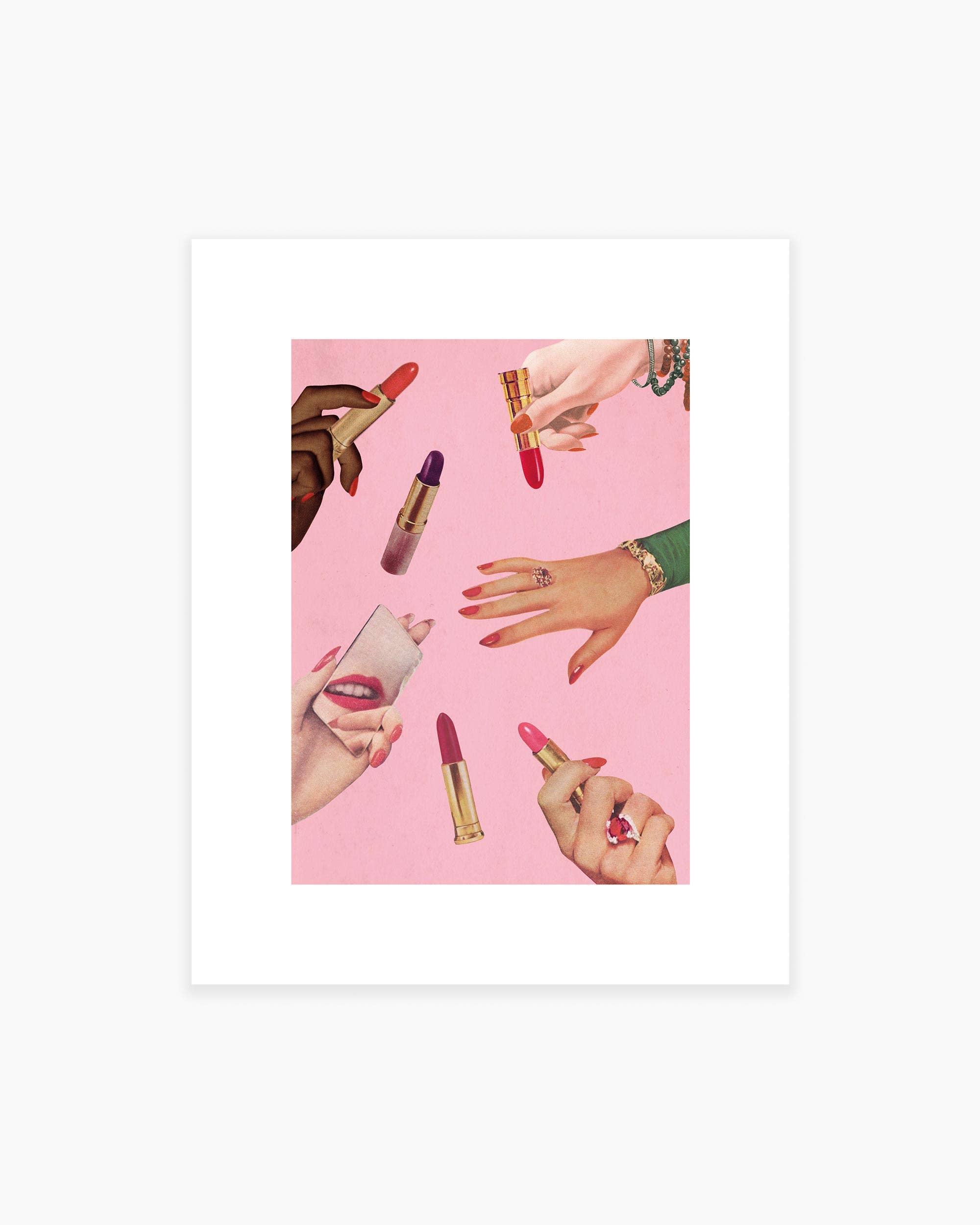 Julia Walck - Wholesale Art Print - Lip Service Art Print