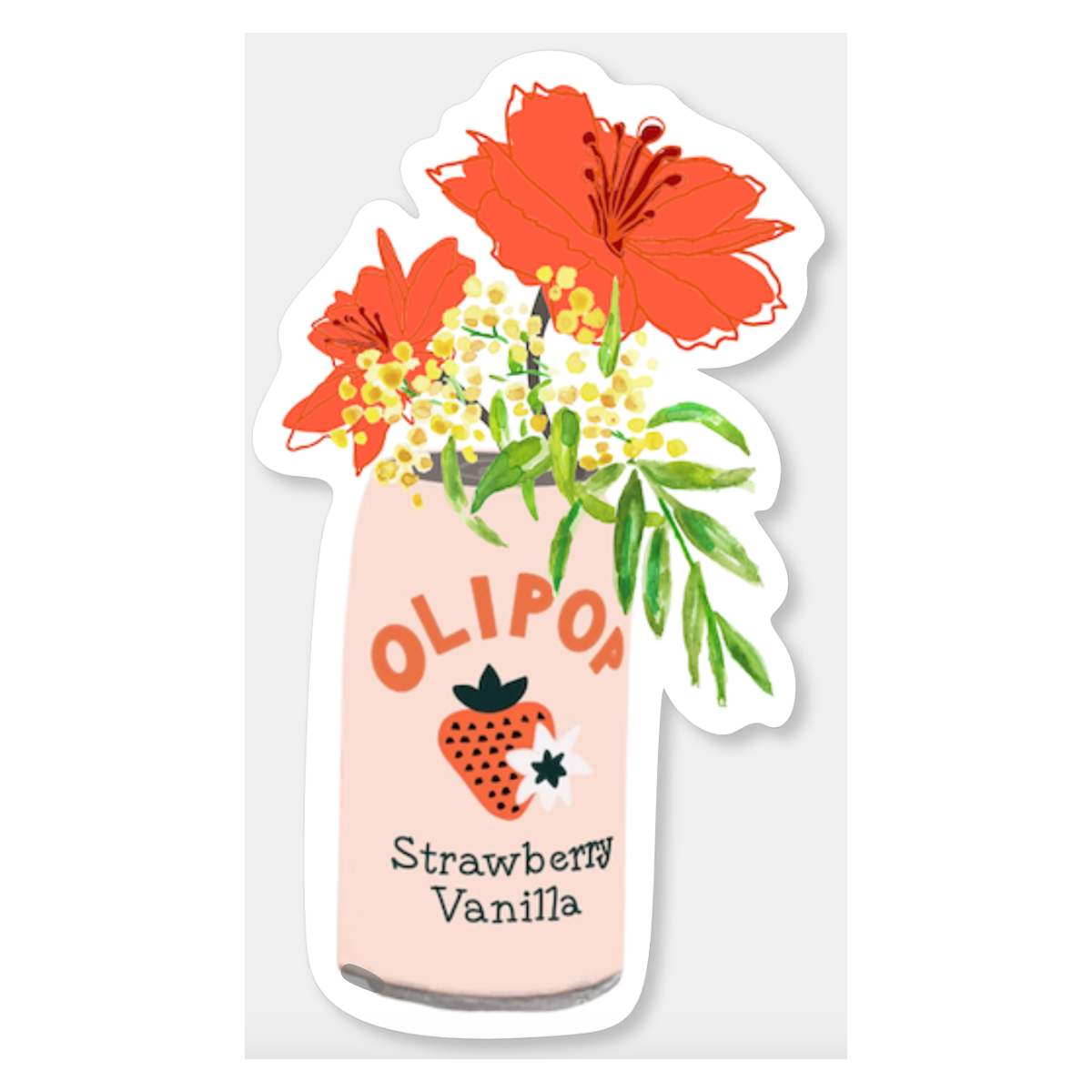 inviting affairs paperie - Wholesale Sticker - Olipop Flower Can 0