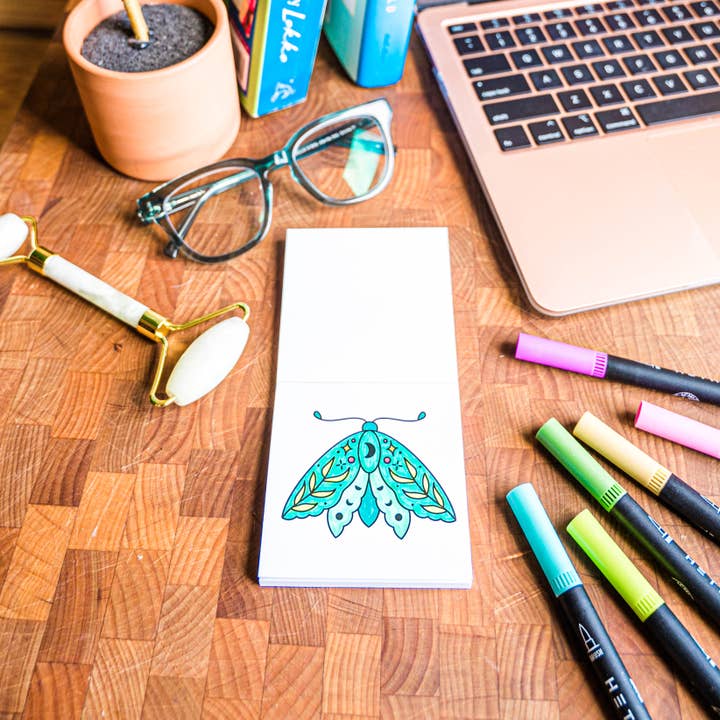 A Brighter Year - Wholesale Coloring Book - Adult - Clarity In Color Mini Coloring Book Coloring Book for Adult