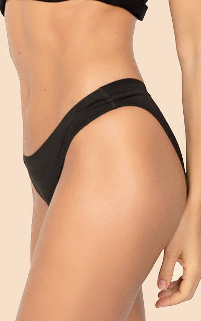Black 4 Invisible menstrual panties Berta for wholesale on Faire1