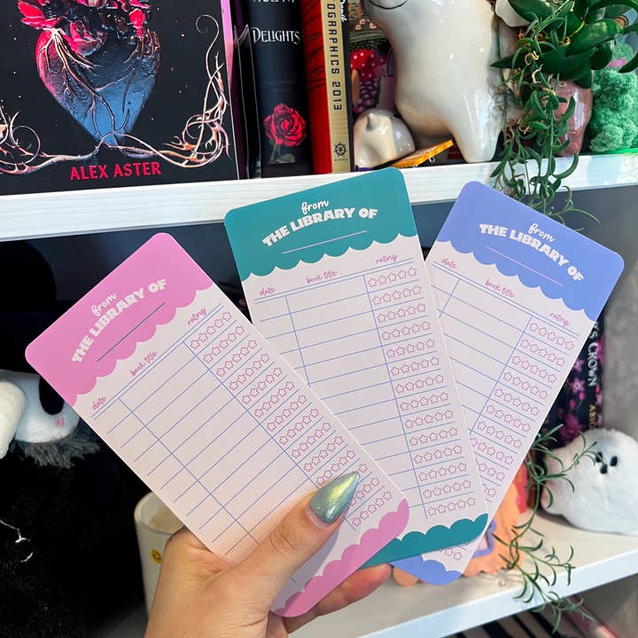 Jollie Ollie Designs - Wholesale Bookmark - Book Rating Paper Bookmark